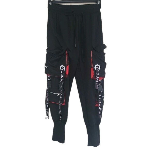 Forever Young Other - Forever Young FY-YOUNG Hip Hop Harlem Joggers Streetwear Cargo size SMALL GUC